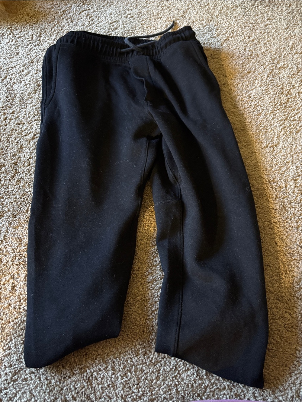 American Eagle Outfitters Black Men's Drawstring Sweatpants